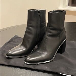 Alexander Wang Sleek Black Ankle Boots